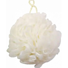 Bath/Shower Flower Sponge Large (Beige)